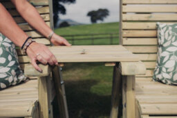 Churnet Valley Garden Furniture Ltd Churnet Valley Garden Furniture Straight Tray - thumbnail 3