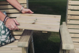 Churnet Valley Garden Furniture Ltd Churnet Valley Garden Furniture Straight Tray - thumbnail 2