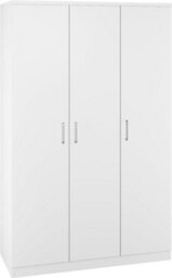 Seconique Dakota 3 Door Wardrobe - White - thumbnail 2