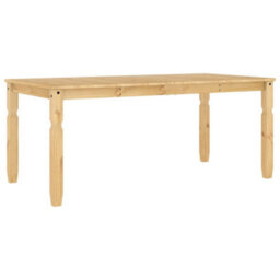Berkfield Dining Table Corona 180X90X75 Cm Solid Wood Pine - thumbnail 6