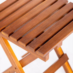 Garden Gear Acacia Folding Side Table Outdoor Garden Patio Wooden Table - thumbnail 6