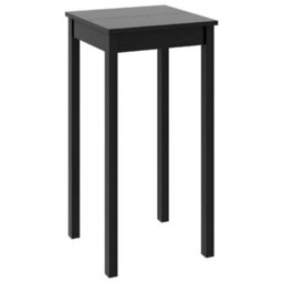 Walplus Bar Table Mdf Black 55X55X107 Cm - thumbnail 2