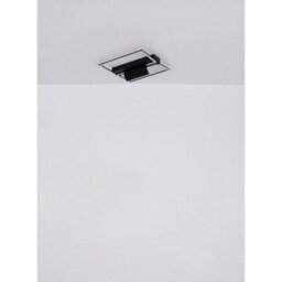 Luminosa Lighting Luminosa Maxwell Integrated Led Semi Flush Ceiling Light Matt Black Led 3000K - thumbnail 7