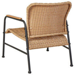 Beliani Garden Lounge Set With Table 4 Seater Ofanto Pe Rattan Natural - thumbnail 6
