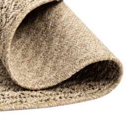 Walplus Rug Zizur 200 Cm Jute Look Indoor And Outdoor - thumbnail 4