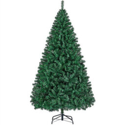 Uetian 5Ft Green Xmas Tree Artificial Small Spruce With 600 Pvc Branch Tips And Sturdy Metal Stand No Decoration Added - thumbnail 1