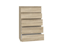 M5 Malwa Chest Of Drawers Sonoma Oak - thumbnail 1