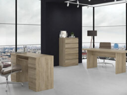 M5 Malwa Chest Of Drawers Sonoma Oak - thumbnail 3