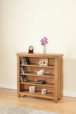 Buttercup Farm Shrewsbury 3' Bookcase - L30 X W90 X H90 Cm - Oak - image 1