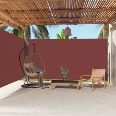 Berkfield Retractable Side Awning Brown 200X600 Cm - image 1