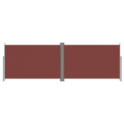 Berkfield Retractable Side Awning Brown 200X600 Cm - thumbnail 2