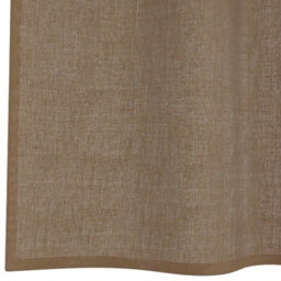 Berkfield Durable Voile Curtains With Loops 2 Pcs Light Brown 140X225 Cm - thumbnail 6