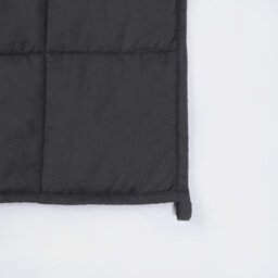 Ohs Weighted Blanket Quilted, Charcoal Grey, 150 X 200 Cm - 8Kg - thumbnail 6