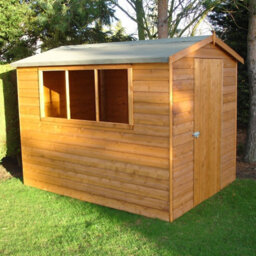 Shire Lewis Handmade Garden Shed Approx 8 X 6 Feet - thumbnail 1