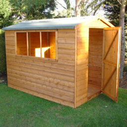 Shire Lewis Handmade Garden Shed Approx 8 X 6 Feet - thumbnail 3
