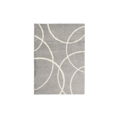 The Rugs Snug Collection Shaggy Rugs Bubbles Design   I110A - image 1