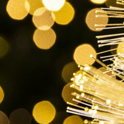Christmas Tree World The 3Ft/90Cm Gold Flower Fibre Optic Tree - thumbnail 6