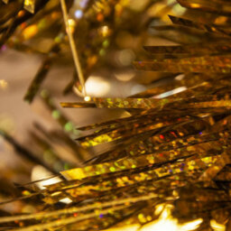 Christmas Tree World The 3Ft/90Cm Gold Flower Fibre Optic Tree - thumbnail 7