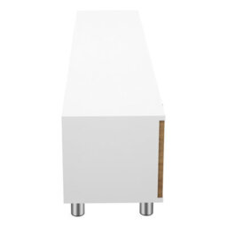 "Avf  Omaha 1.5M Tv Stand, For Tvs Up To 65"" - Walnut And White" - thumbnail 5