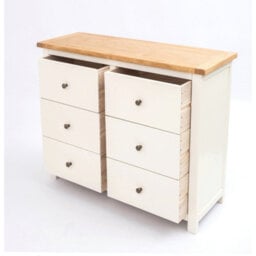 Cabinet Bits Maggiori 6 Drawer Chest Of Drawers Brass Knob - thumbnail 4