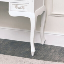 Melody Maison White Dressing Table Desk - Pays Blanc Range - thumbnail 5