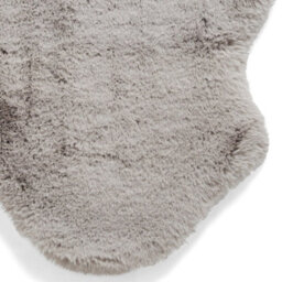 Sheepskin Silver Plain Shaggy Rug, 50mm Thickness Modern Rug, Luxurious Rug For Livingroom, & Diningroom-60Cm X 180Cm (Double) - thumbnail 4