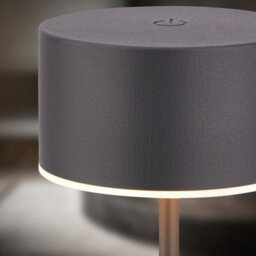 Briloner Led Table Lamp Rechargeable Light Cordless Dimmable Touch Ip44 Warm White Anthracite - thumbnail 4