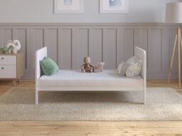 Love For Sleep Levi Cot Bed 120X60Cm With Microfiber Quilted Mattress - thumbnail 8