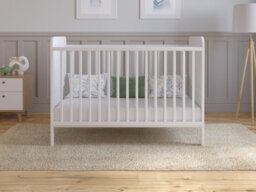 Love For Sleep Levi Cot Bed 120X60Cm With Microfiber Quilted Mattress - thumbnail 3