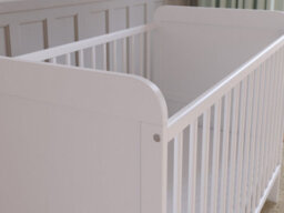 Love For Sleep Levi Cot Bed 120X60Cm With Microfiber Quilted Mattress - thumbnail 6