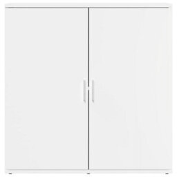 Berkfield Sideboards 2 Pcs White 79X38X80 Cm Engineered Wood - thumbnail 5