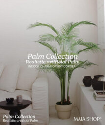 Artificial Palm Tree Maia Shop Decorative Artificial Plant 180X115 Cm Home Decor - thumbnail 4