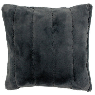 Paoletti Empress Faux Fur Polyester Filled Cushion - image 1