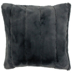 Paoletti Empress Faux Fur Polyester Filled Cushion - thumbnail 1