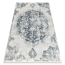 RugsX Distin 0820A Navy Blue / Blue / White Modern Carpet - Ornament, Vintag  180X270 Cm