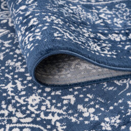 The Rugs Montana Blue Oriental Area Rug And Runner Soft Durable Pet Friendly Easy To Clean Living Room Bedroom Hallway 3716Bl - thumbnail 4