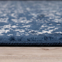 The Rugs Montana Blue Oriental Area Rug And Runner Soft Durable Pet Friendly Easy To Clean Living Room Bedroom Hallway 3716Bl - thumbnail 5