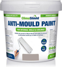 Smartseal - Anti Mould Paint - Mountain Stone (2.5L) For Bathroom, Kitchen And Bedroom Walls & Ceilings -Protection Against Mould - thumbnail 1
