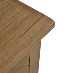 Broadway Oak Small Sideboard Cabinet Fully Assembled - By Roseland Furniture - thumbnail 3