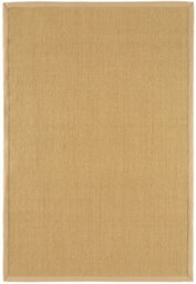 Natural Plain Easy To Clean Bordered Rug For Dining Room Bedroom And Living Room-68 X 300Cm (Runner) - thumbnail 7