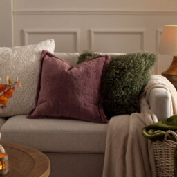 Furn. Kallu Faux Fur Feather Rich Cushion - thumbnail 6