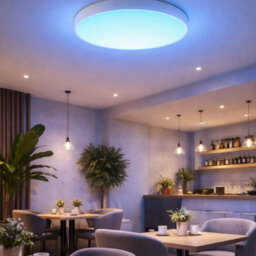 Ener-J 24W Scenic Surface Led Ceiling Light 380mm Round Cct Rgbic White - thumbnail 6