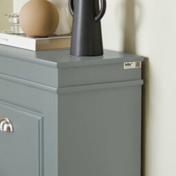 Sobuy Shoe Cabinet With 3 Flip Drawers Storage 8 Pairs With Seat Cushion Fsr94-Hg - Gray - thumbnail 6