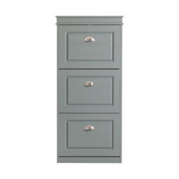 Sobuy Shoe Cabinet With 3 Flip Drawers Storage 8 Pairs With Seat Cushion Fsr94-Hg - Gray