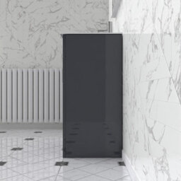 Nes Home Nanuya 500mm Floor Standing Anthracite Stylish Slim Basin Vanity Unit - thumbnail 5