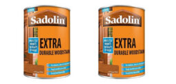 Sadolin Extra Woodstain Antique Pine 1L Pack Of 2