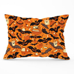 Warren Reed Designer Candy-Filled Treat Bags And Bats Cushions 33Cm X 48Cm - thumbnail 1