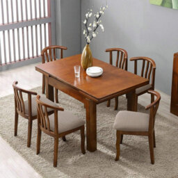 Set Of 6 Seat Covers For Dining Room Chairs, Kitchen Chairs (Taupe) - thumbnail 3