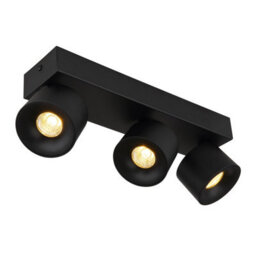 Luminosa Lighting Luminosa Rae Ceiling Spotlight Bar Matt Black 3X Led 3000K