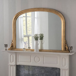 Yearn Overmantle Gold Classic Mirror 122(W) X 77Cm(H) - thumbnail 1